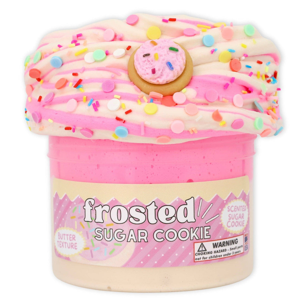 Frosted Sugar Cookie - Butter Textured Slime-2