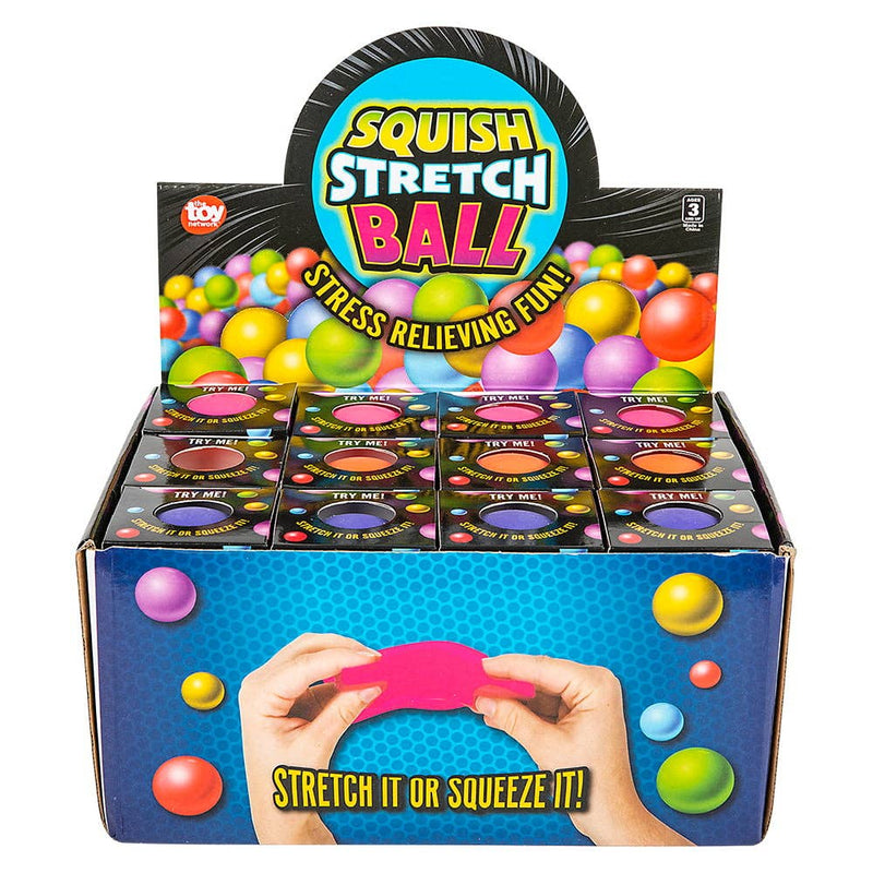 2.5" SQUISH GUMMI BALL Toys - Sold in Touch Box - LLB Toys-3