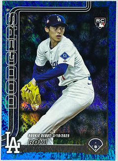 2025 Topps Roki Sasaki Blue Rookie RC /150 #US199-1