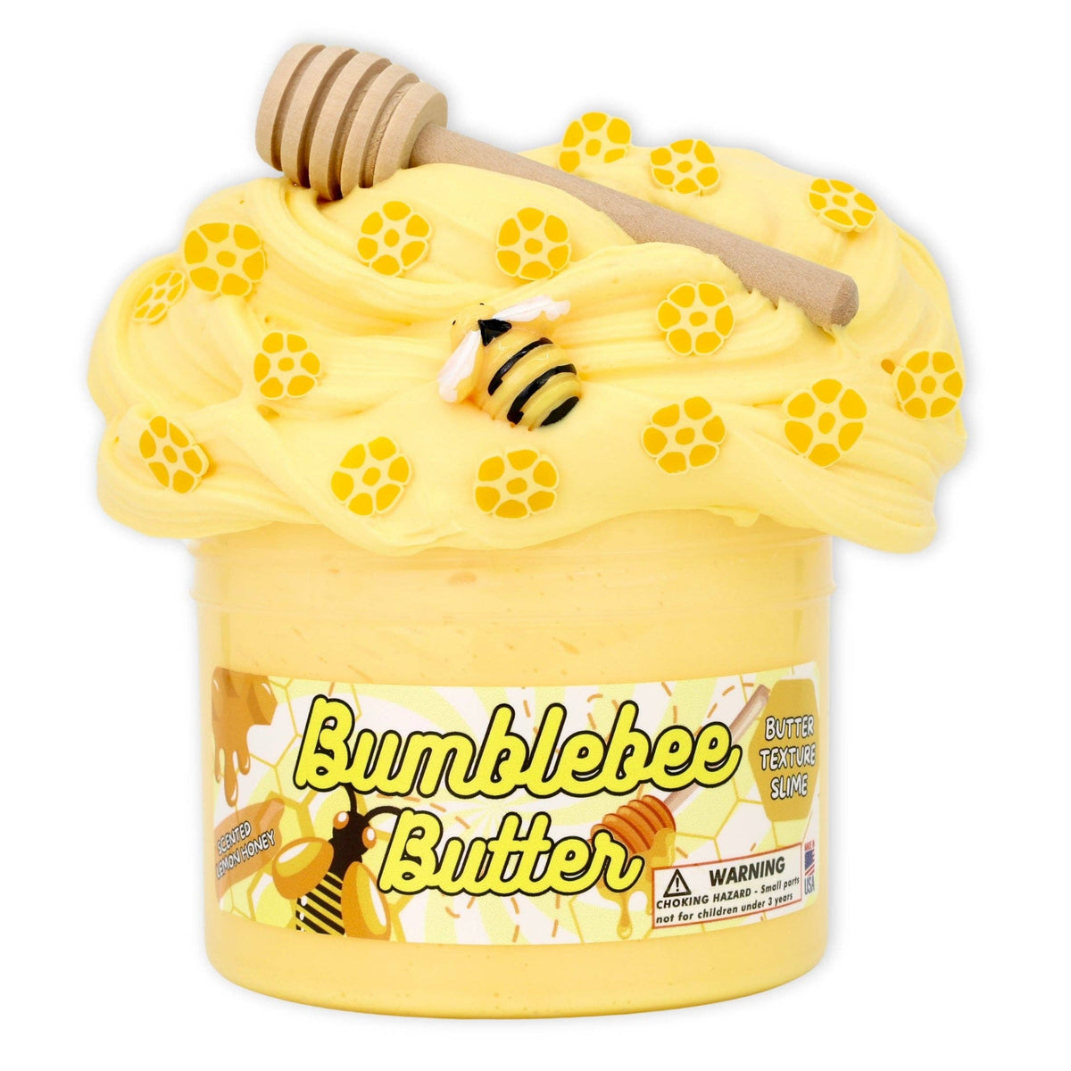 Bumblebee Butter - Butter Textured Slime-2