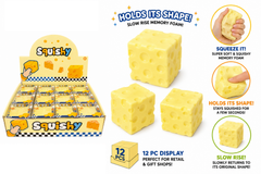 Cheese Memory Vaseline Squishy 2"-1