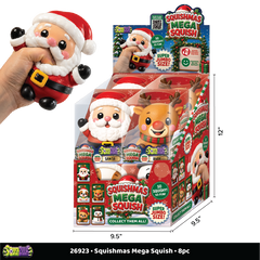 Fun Doh JUMBO Christmas Squishy Toy - 8/Display-12