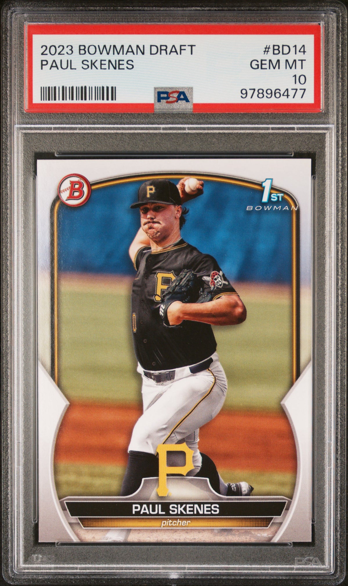 2023 Bowman Draft Paul Skenes PSA 10 #BD14