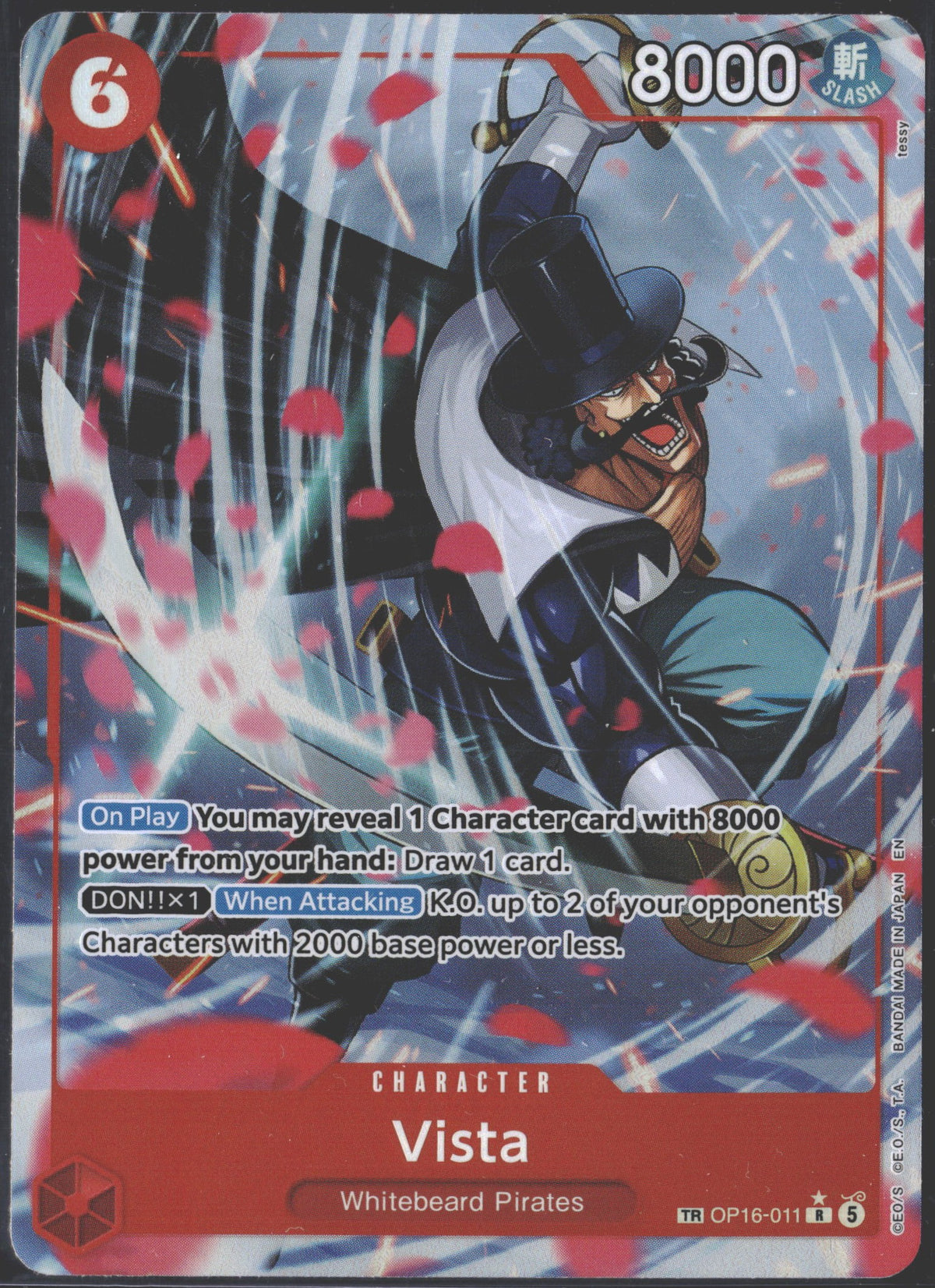 Vista (TR) The Time of Battle #OP16-011