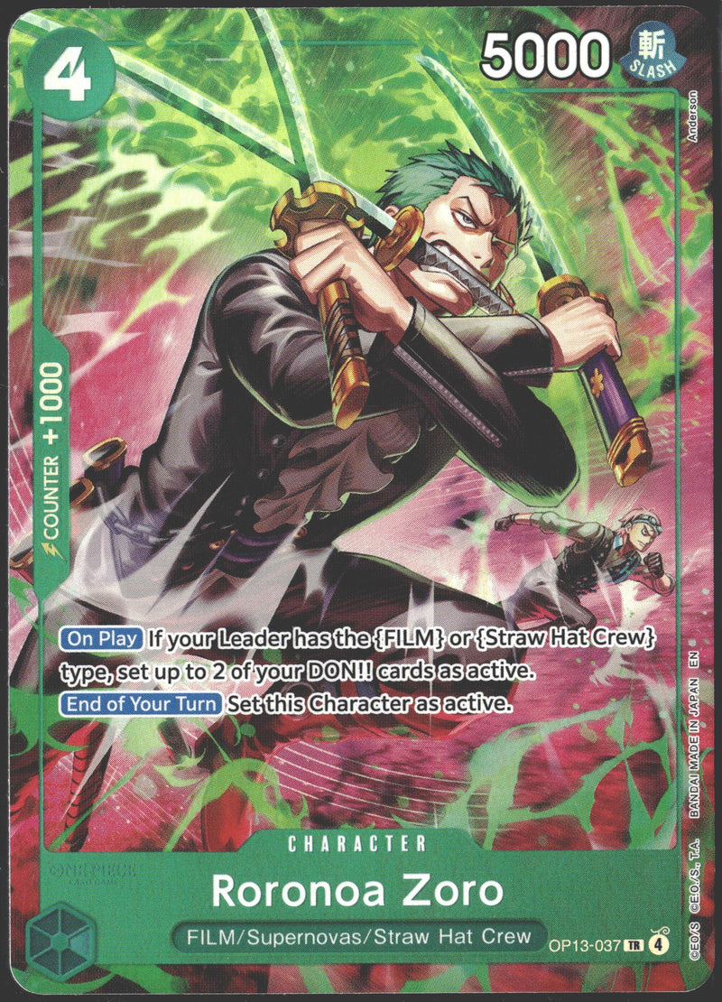 Roronoa Zoro (OP13-037) Adventure on Kami's Island #OP13-037-1
