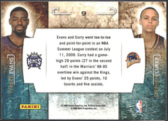 2009 Panini Rookies & Stars Stephen Curry / Tyreke Evans Studio Combo Rookies #9-2