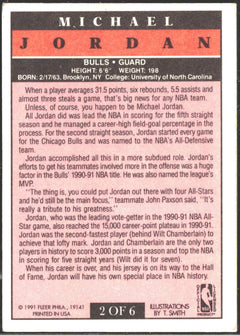 1991-92 Fleer Michael Jordan Pro-Visions #2-2