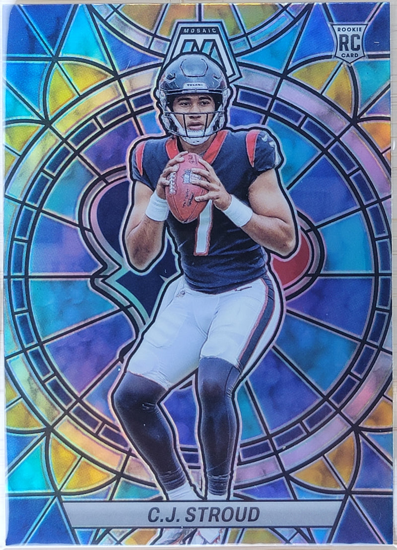 2023 Panini Mosaic C.J. Stroud Stained Glass #SG-22-1