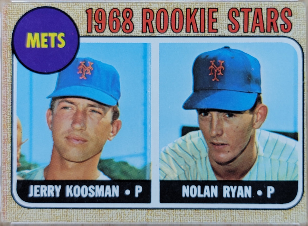 1968 Topps Mets 1968 Rookie Stars (Jerry Koosman / Nolan Ryan) RC #177