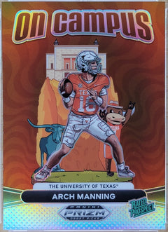 2025 Panini Prizm Draft Picks Arch Manning On Campus #OC-AMG-1