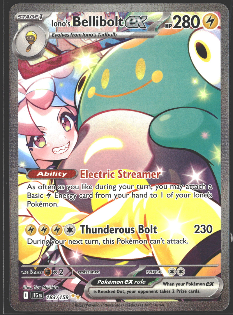 Iono's Bellibolt ex SV09: Journey Together #183/159-1