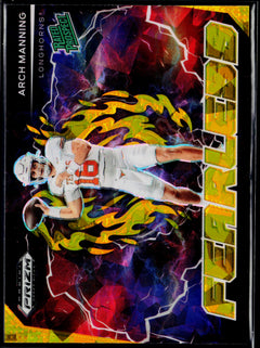 2025 Panini Prizm Draft Picks Arch Manning Fearless Gold Ice #F-AMG-1