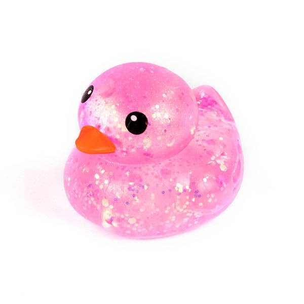 Sugah-Mals Glitter Ducks Sugar Stress Ball Squishies® Fidget Toy (1pc) Color Ships Assorted-4