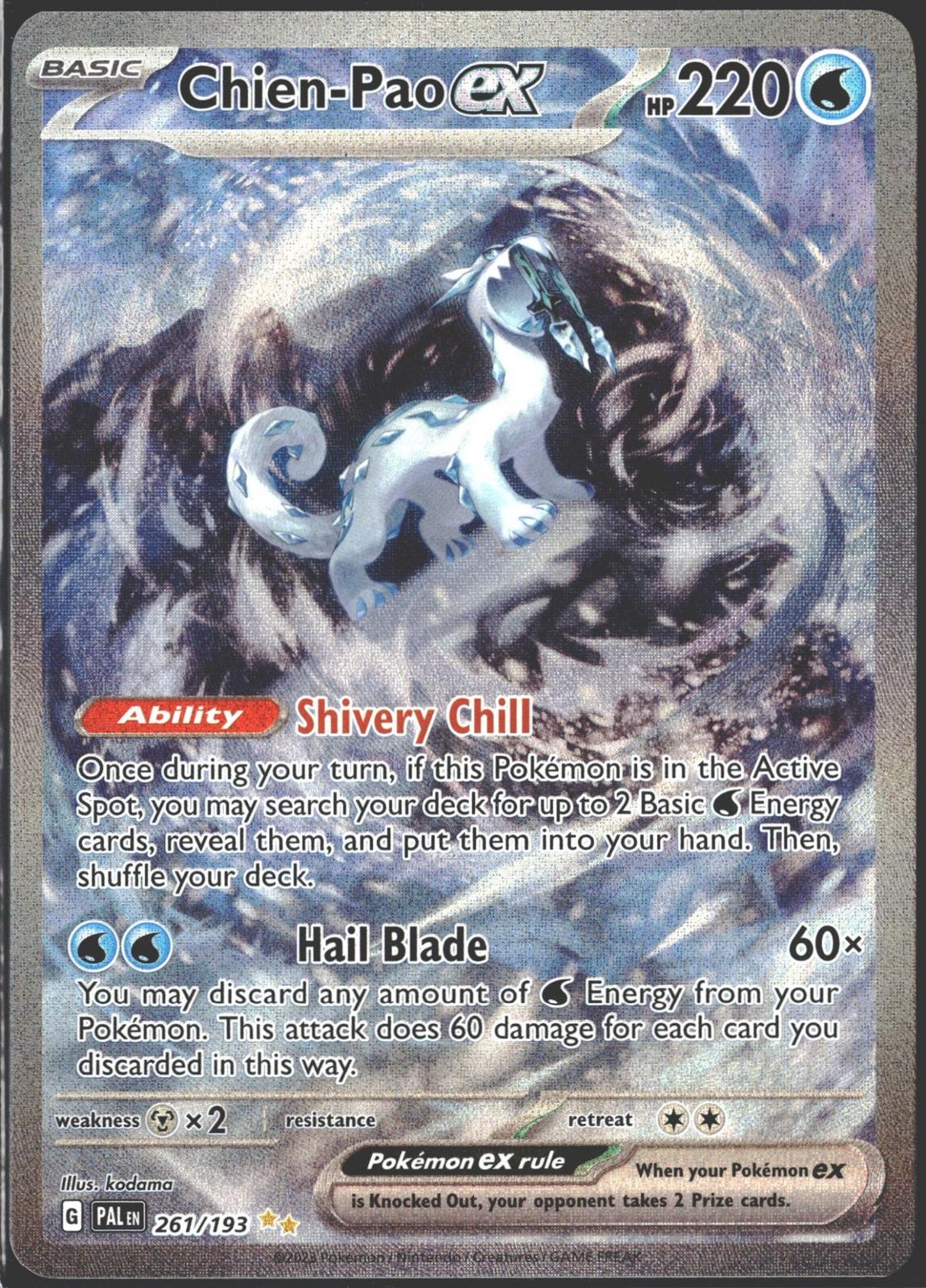 Chien-Pao ex SV02: Paldea Evolved #261/193