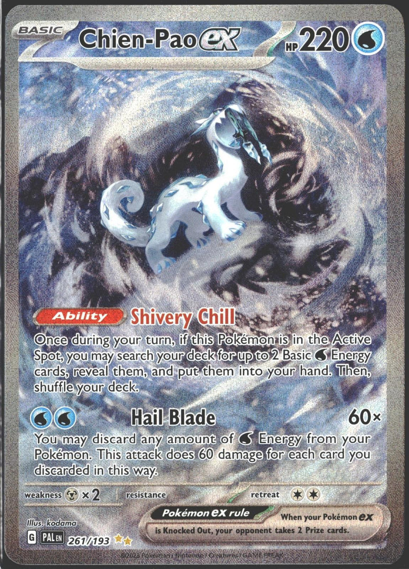 Chien-Pao ex SV02: Paldea Evolved #261/193-1