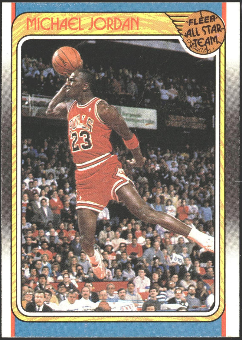 1988-89 Fleer Michael Jordan #120 (Creased)-1