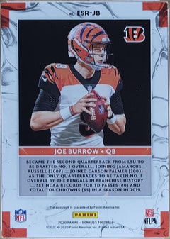 2020 Donruss Joe Burrow Elite Series Rookies Autographs #/49 AU #ESR-JB-2