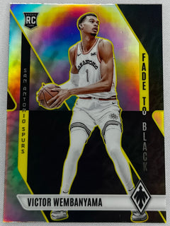2023 Phoenix Victor Wembanyama Fade to Black Rookie RC #11-1