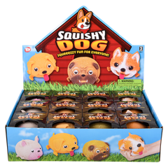 4" SQUISH AND STRETCH PUFFY DOG-7