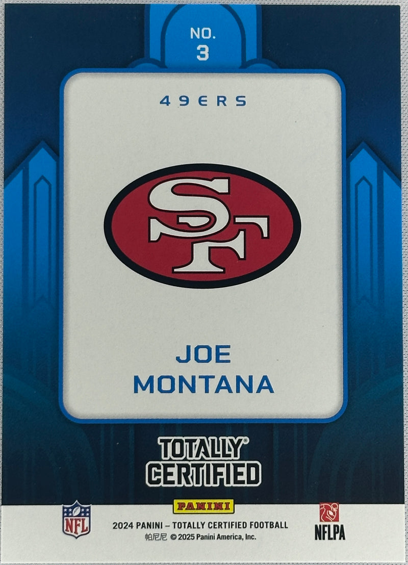 2024 Totally Certified Joe Montana Metropolis #3-2