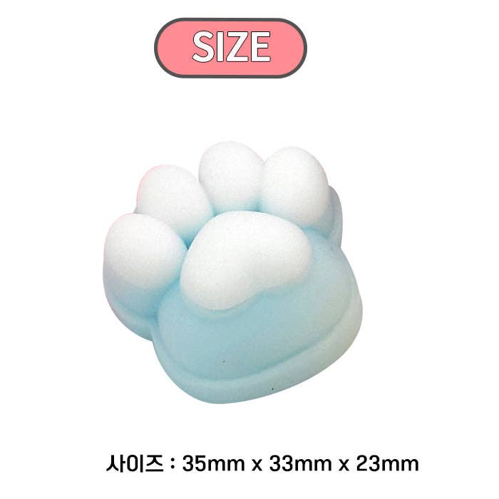 Kitty Paw Pop Squishy 5 Colors Random Box-7