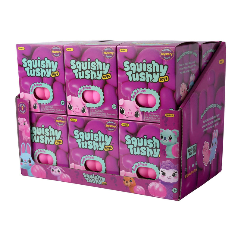 Squishy Tushy Toys 3" Single Figure Blind Box in Display-22