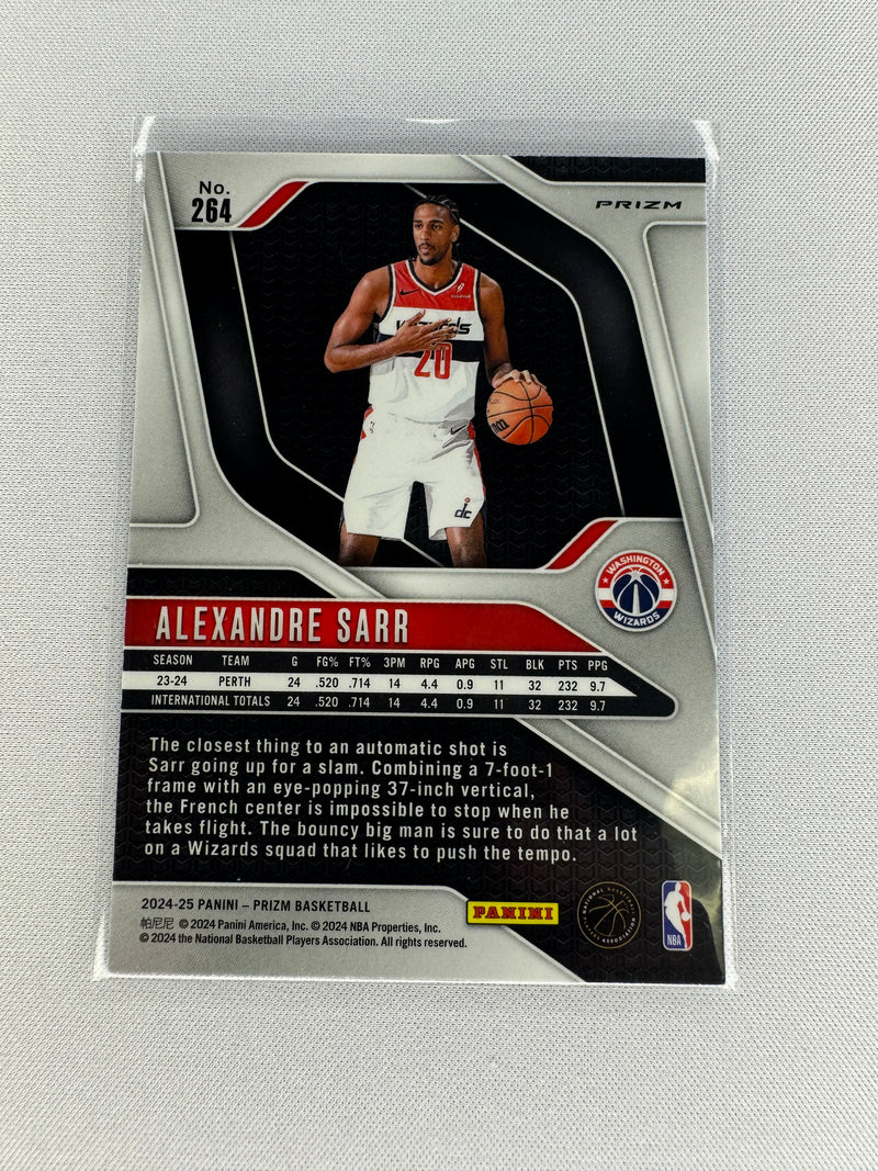2024 Alexandre Sarr Prizm Silver 264-2