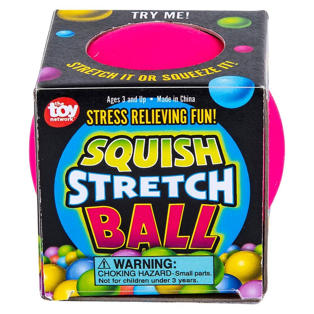 2.5" SQUISH GUMMI BALL Toys - Sold in Touch Box - LLB Toys-5