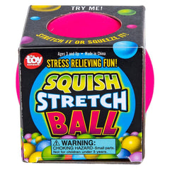 2.5" SQUISH GUMMI BALL Toys - Sold in Touch Box - LLB Toys-5