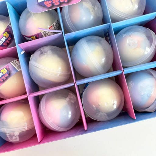 Cotton Candy Wax Breaking Squishy Stress Ball-5
