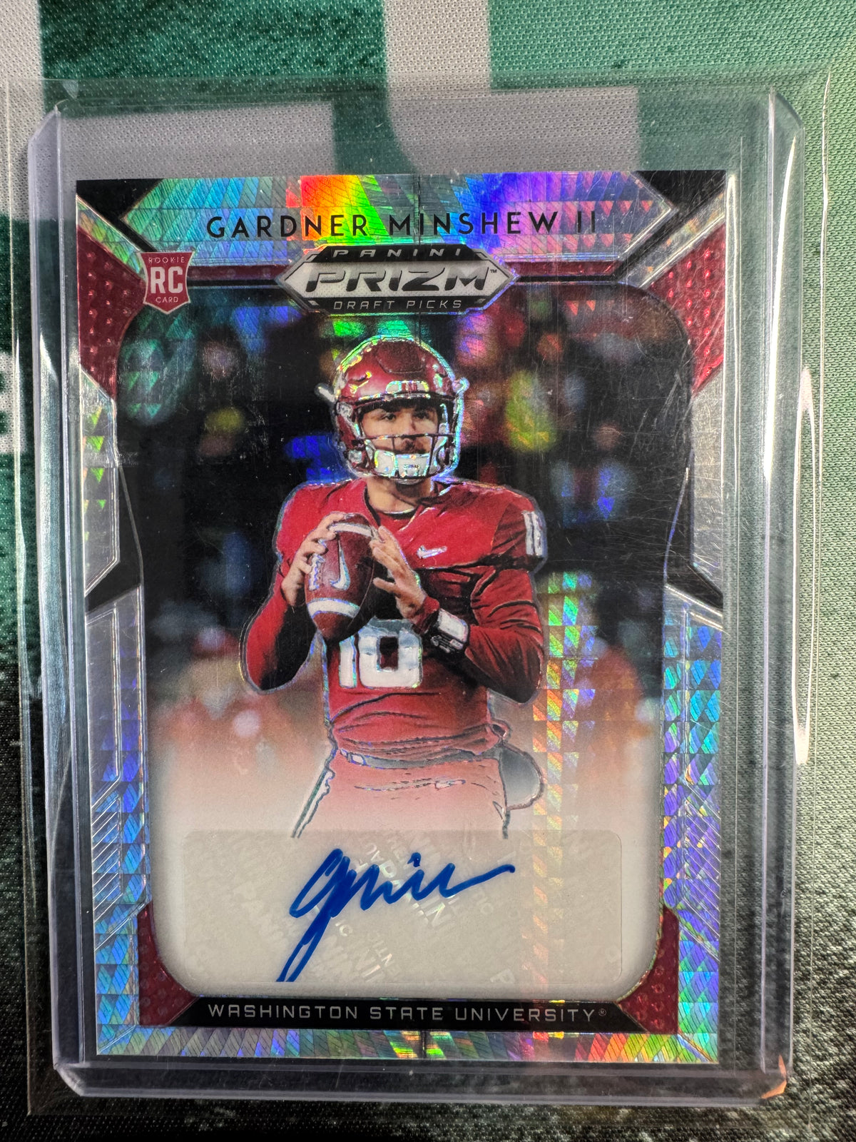 2019 Gardner Minshew draft picks auto hyper /75