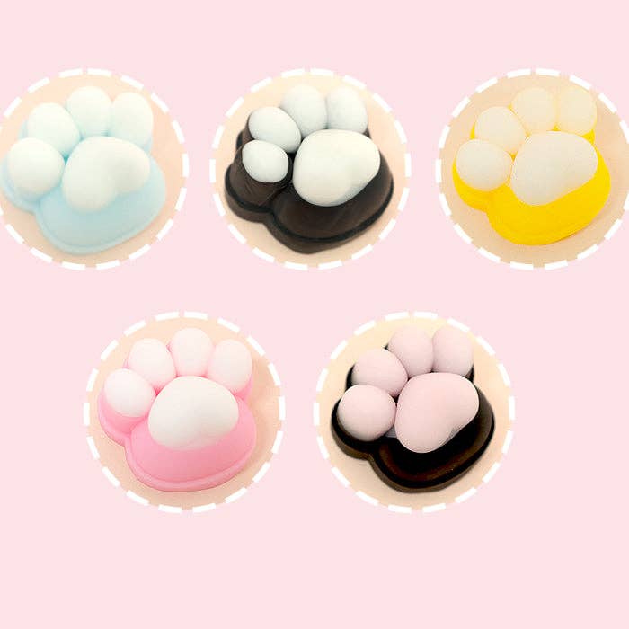 Kitty Paw Pop Squishy 5 Colors Random Box-6