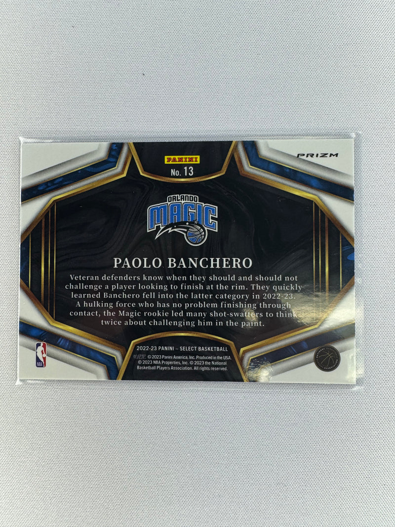 2022 Paolo Banchero Select SnapShots Silver 13-2