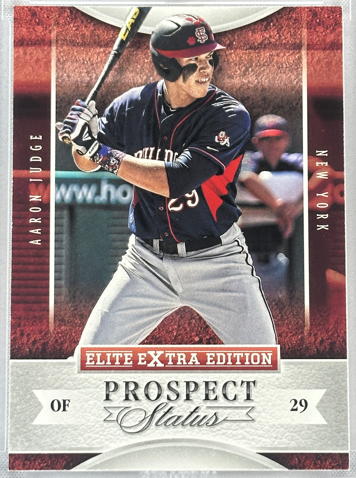 2015 Elite Extra Edition Aaron Judge Prospect Status Rookie #1