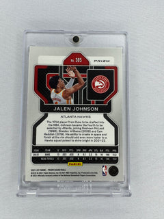 2021 Jalen Johnson orange ice PRIZM 305-2