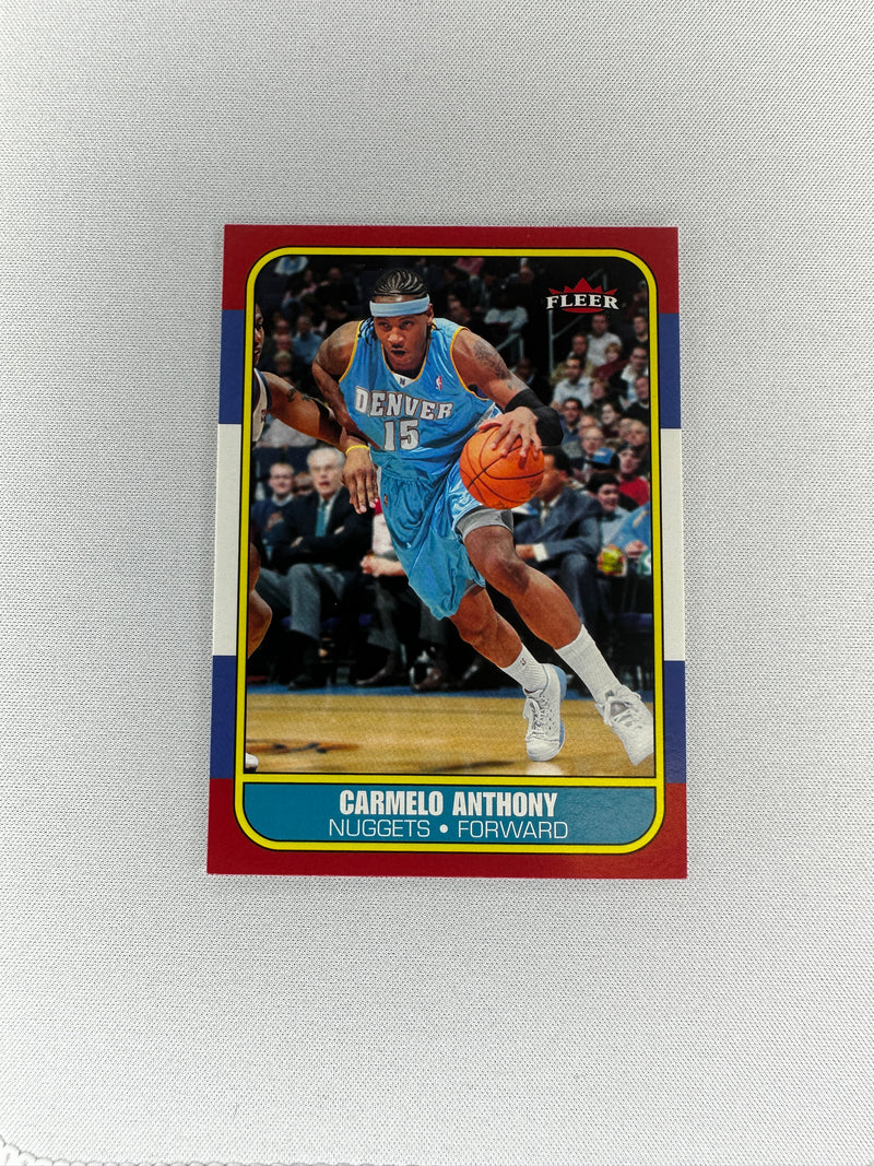 2006 Fleer Carmelo Anthony #20-1