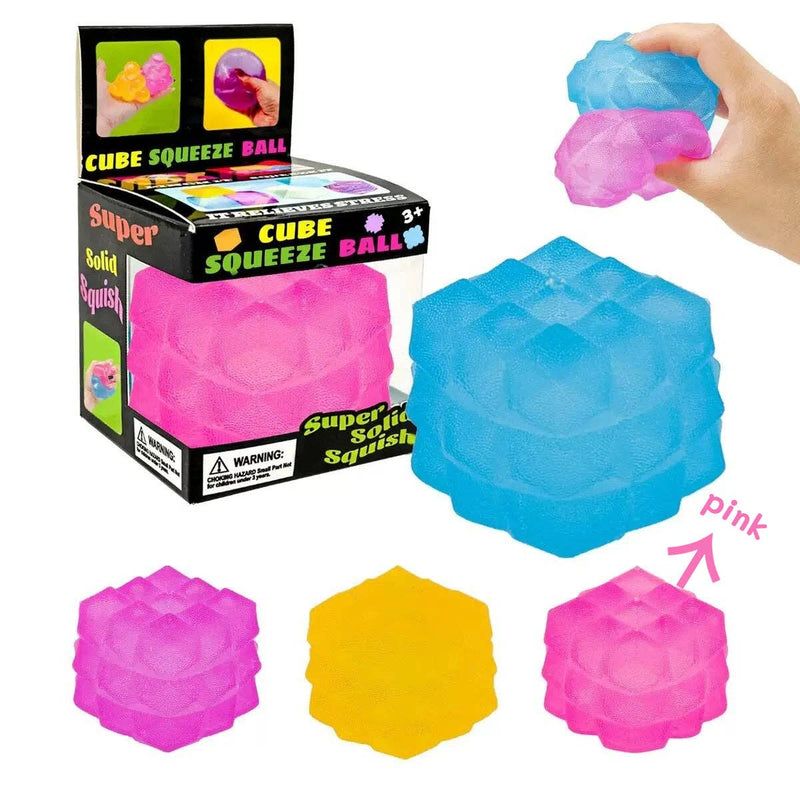 Nice Cube jelly hop & popsicle Translucent Slow Rising Stress Relief Squeeze Toy-24