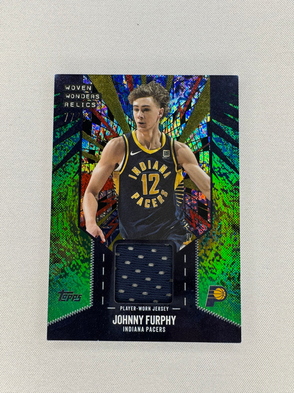 2025 Johnny Furphy green /99 WW-JF