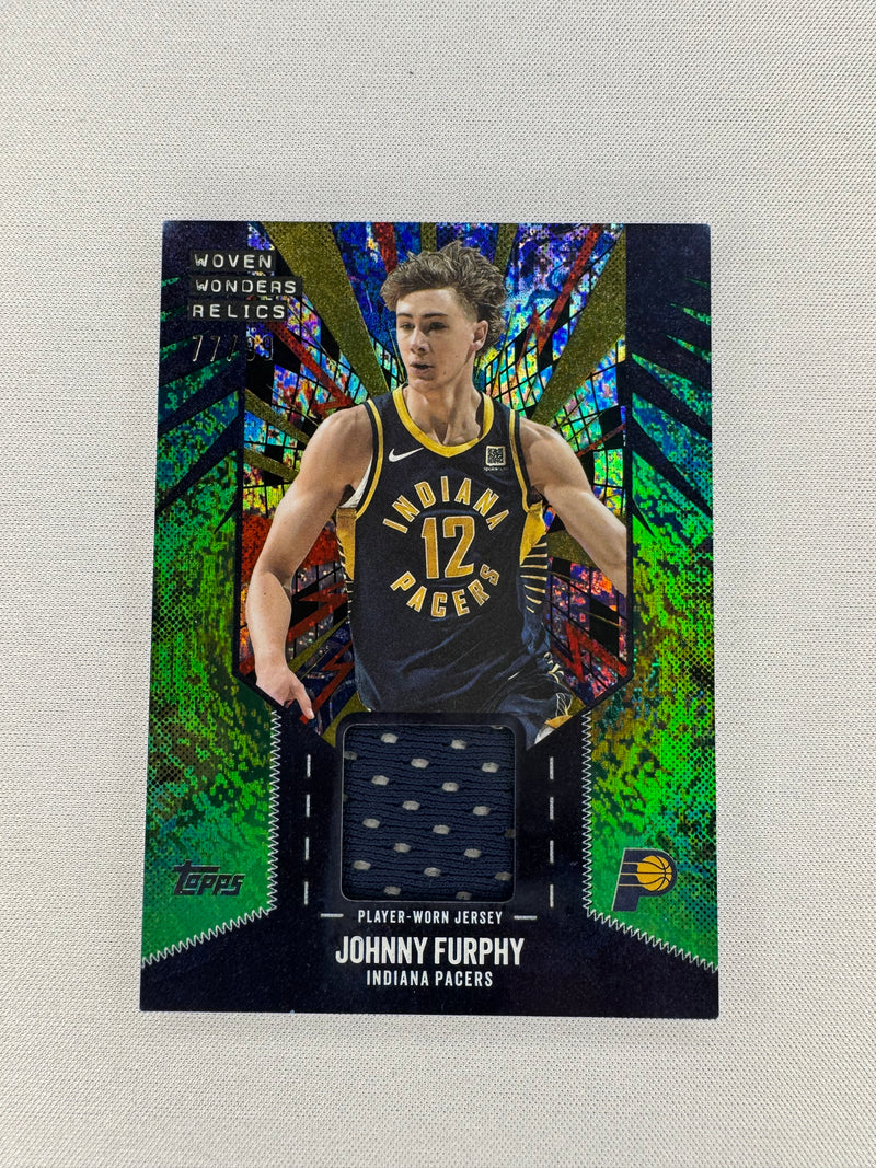 2025 Johnny Furphy green /99 WW-JF-1