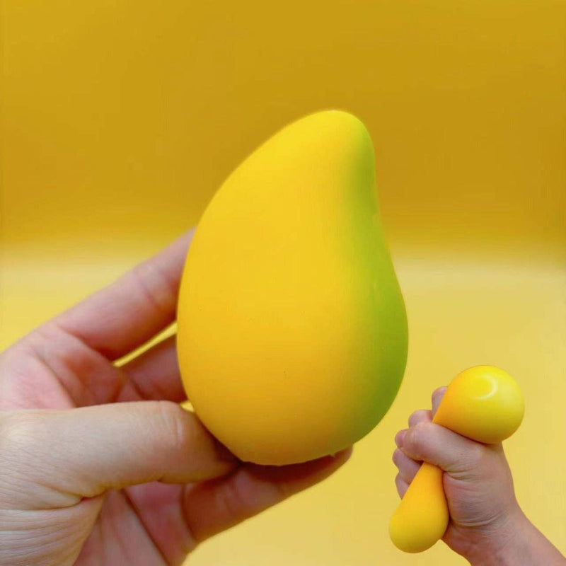 Simulation Fruit Mango Peach Dragon Fruit Squishy Slow Rising Stress Relief Squeeze Toy: Peach-5