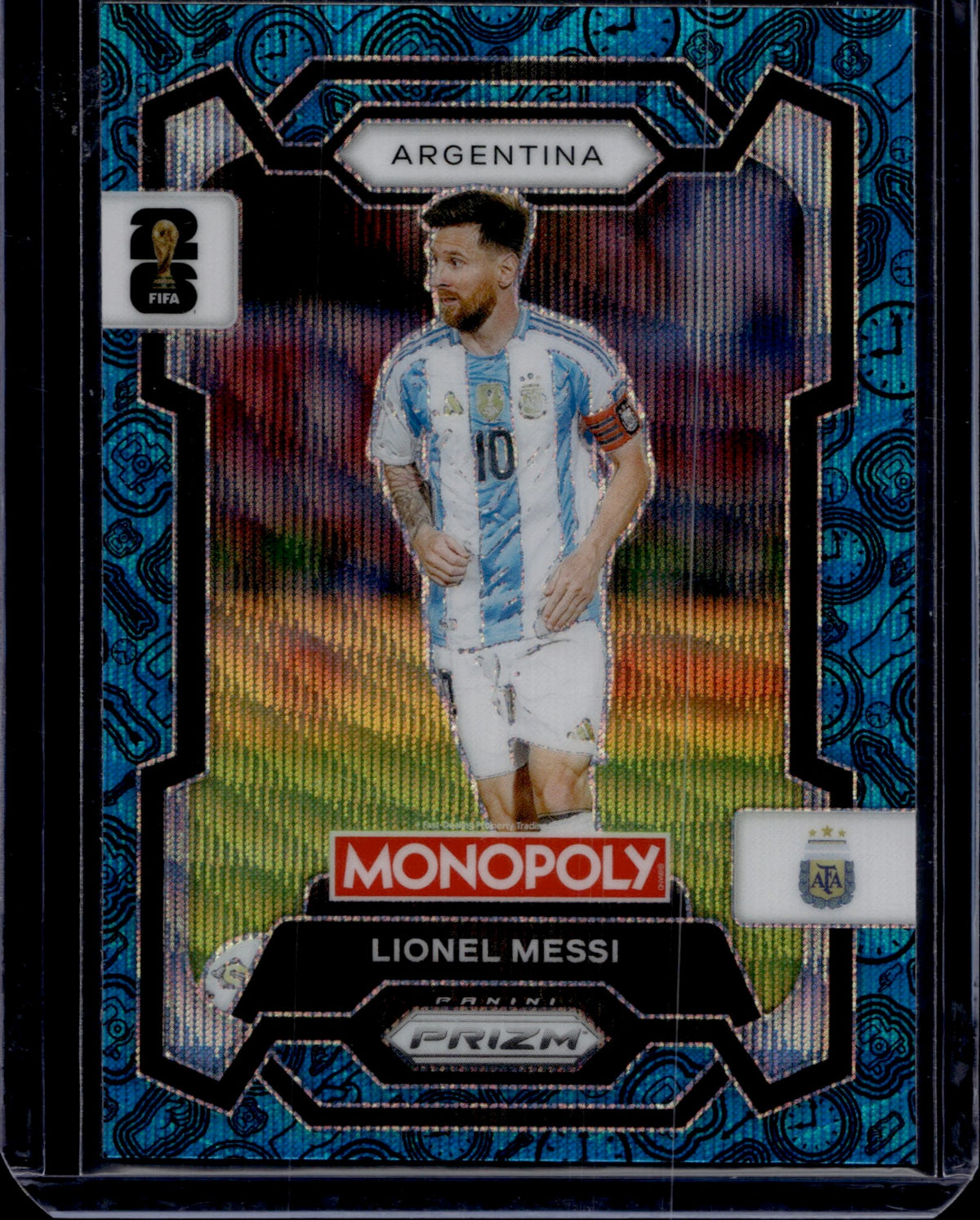2026 Lionel Messi Blue Monopoly #1 FIFA World Cup-1