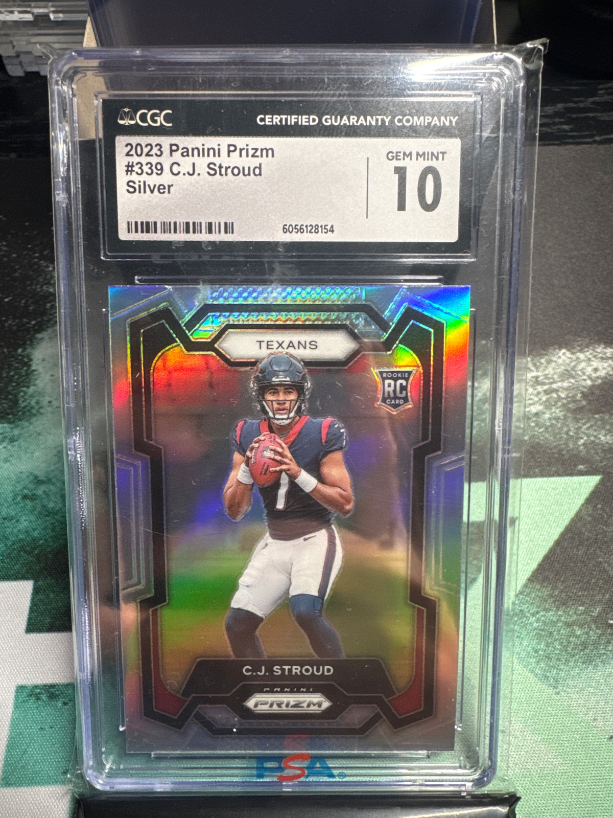 2023 Prizm CJ Stroud silver CGC 10