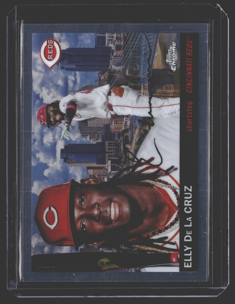 2025 Topps Platinum Elly De La Cruz City Variation 55CV-24￼-1