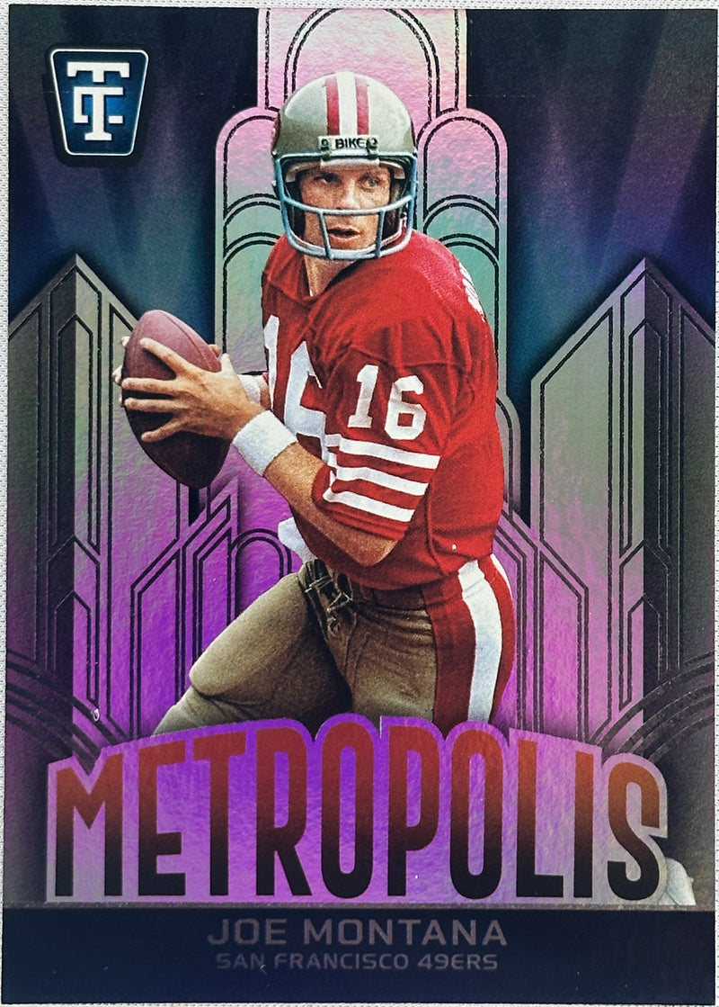 2024 Totally Certified Joe Montana Metropolis #3-1