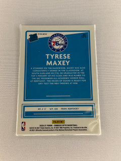 2020 optic Tyrese Maxey holo-2