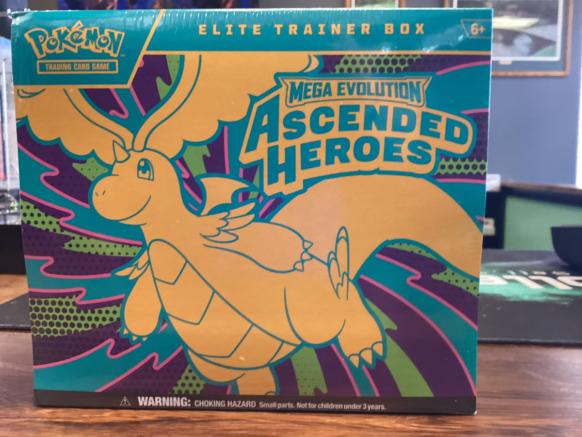 Pokémon Mega Ascended Heroes Elite Trainer Box (ETB)