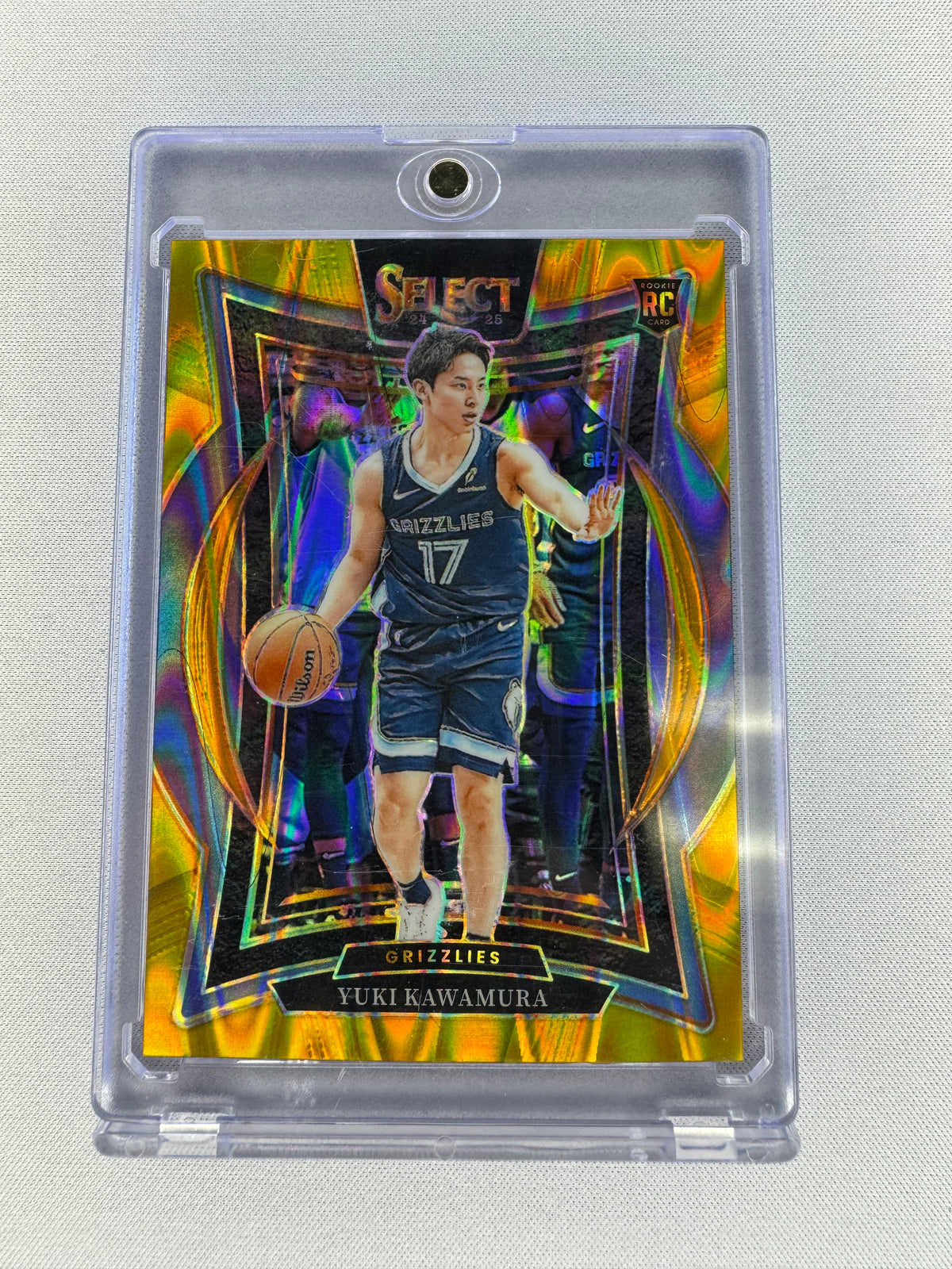 2024 PANINI SELECT 287 YUKI KAWAMURA GOLD /10 TECTONIC
