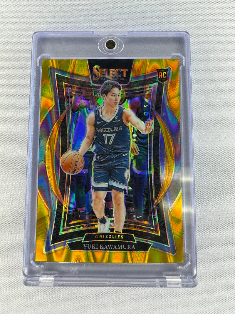2024 PANINI SELECT 287 YUKI KAWAMURA GOLD /10 TECTONIC-1