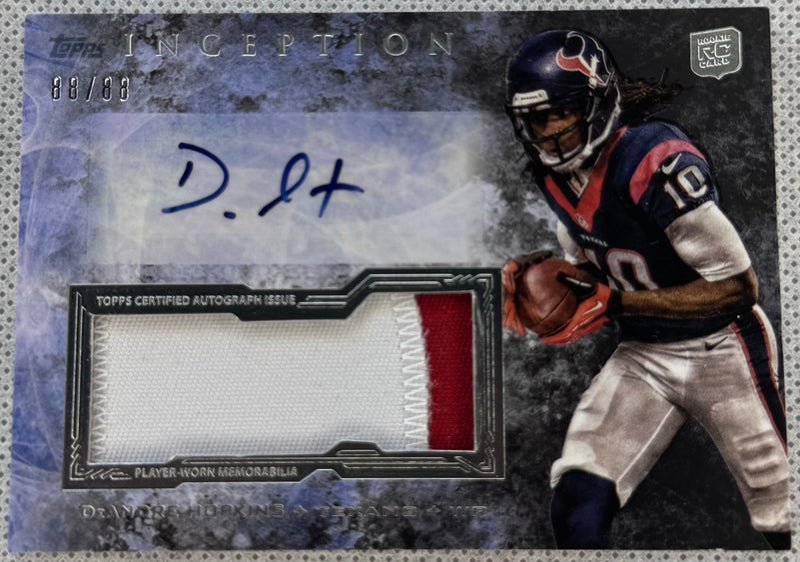 2013 DeAndre Hopkins Inception RPA Auto 88/88 IAJP-DH-1