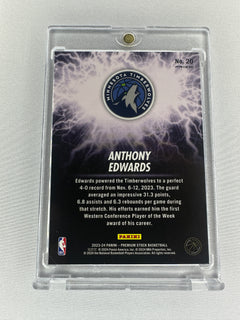 2023 Premium Stock Anthony Edwards High Voltage #20-2